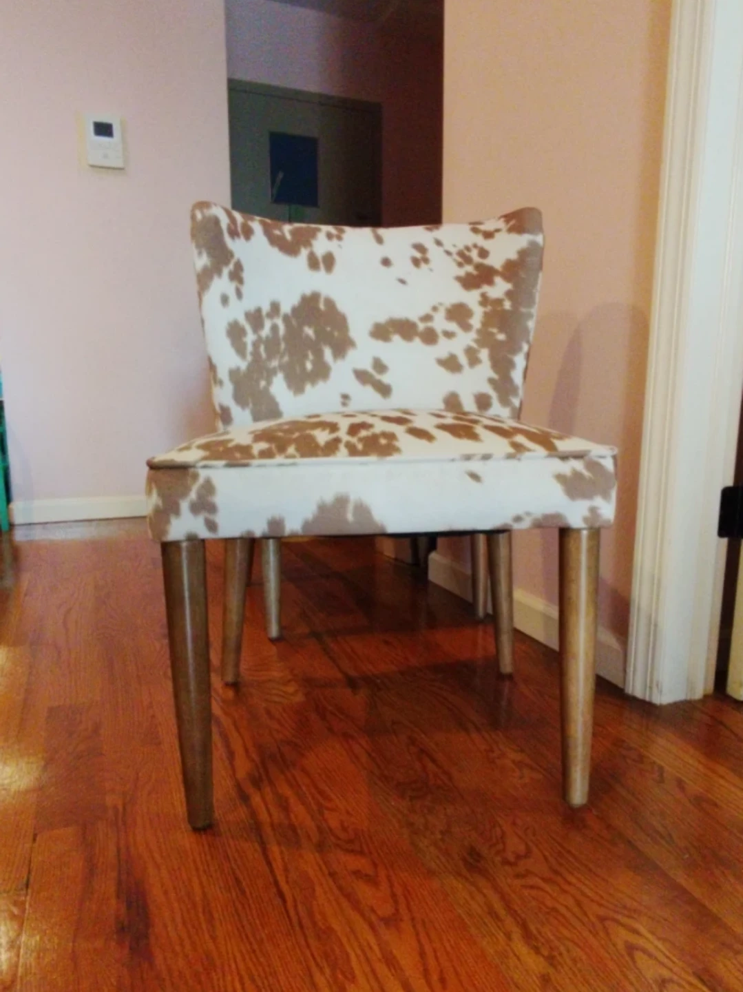 Cow Print Accent Chair (1) - photo 2