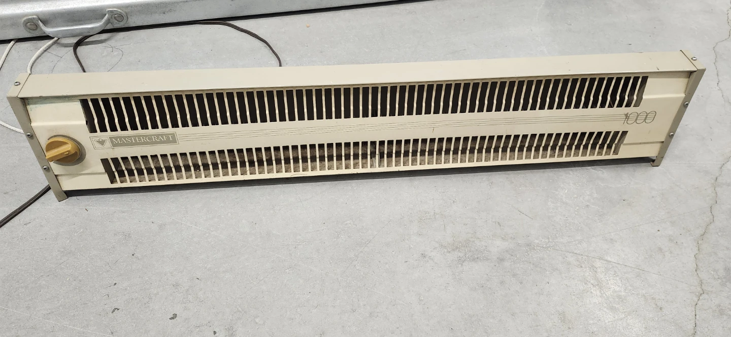 Mastercraft 1000 watt heater