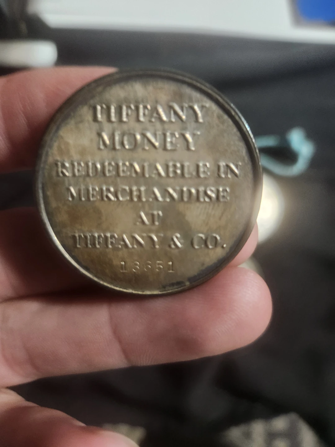 Tiffany & Co. Vintage 25$ Tokens (4) - photo 2