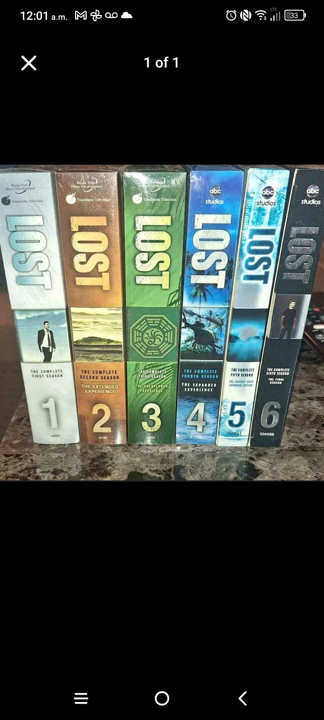 Lost The Complete Series Seasons 1-6 DVD Box Set
