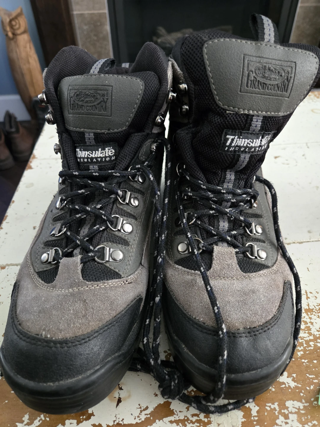 Grand Country Thinsulate Hiking Boots Size 10