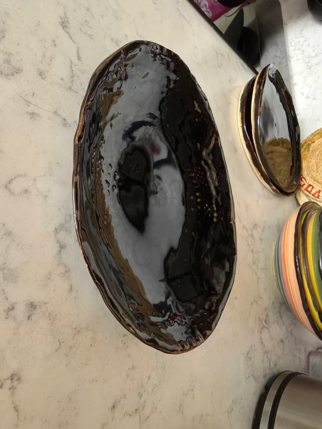 Handmade pottery Ceramic Bowls and plates - photo 5