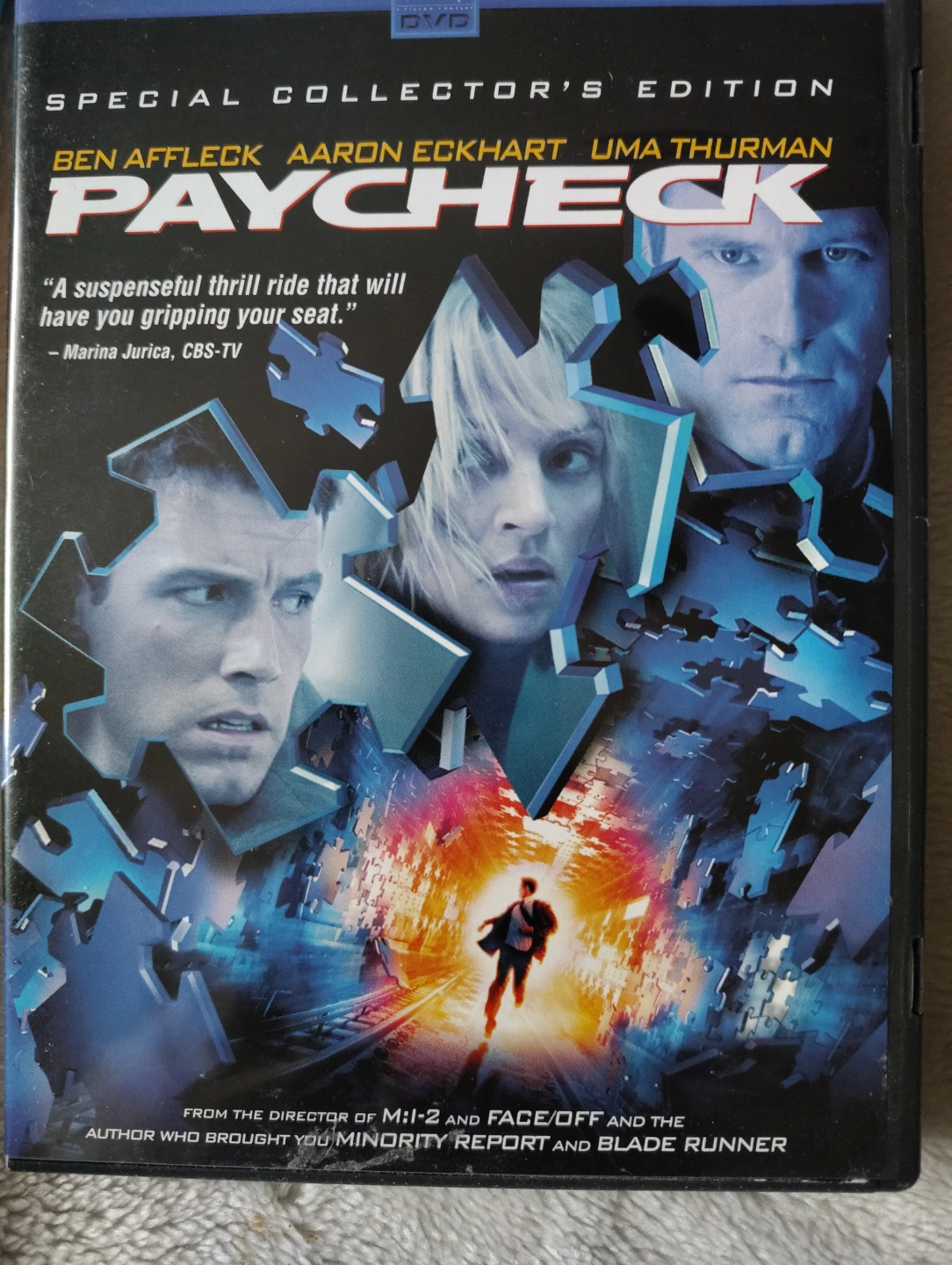 Paycheck Special Collector's Edition DVD