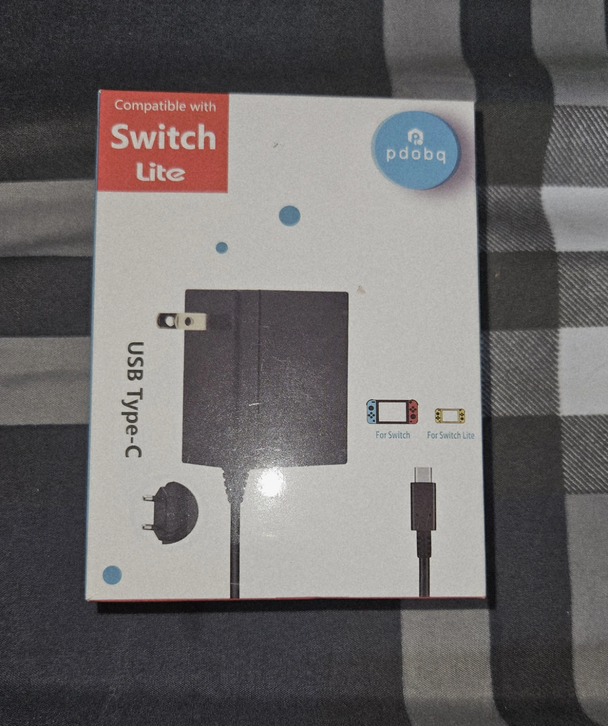 #NIB Nintendo Switch Power Charger and USB Type-C Cable