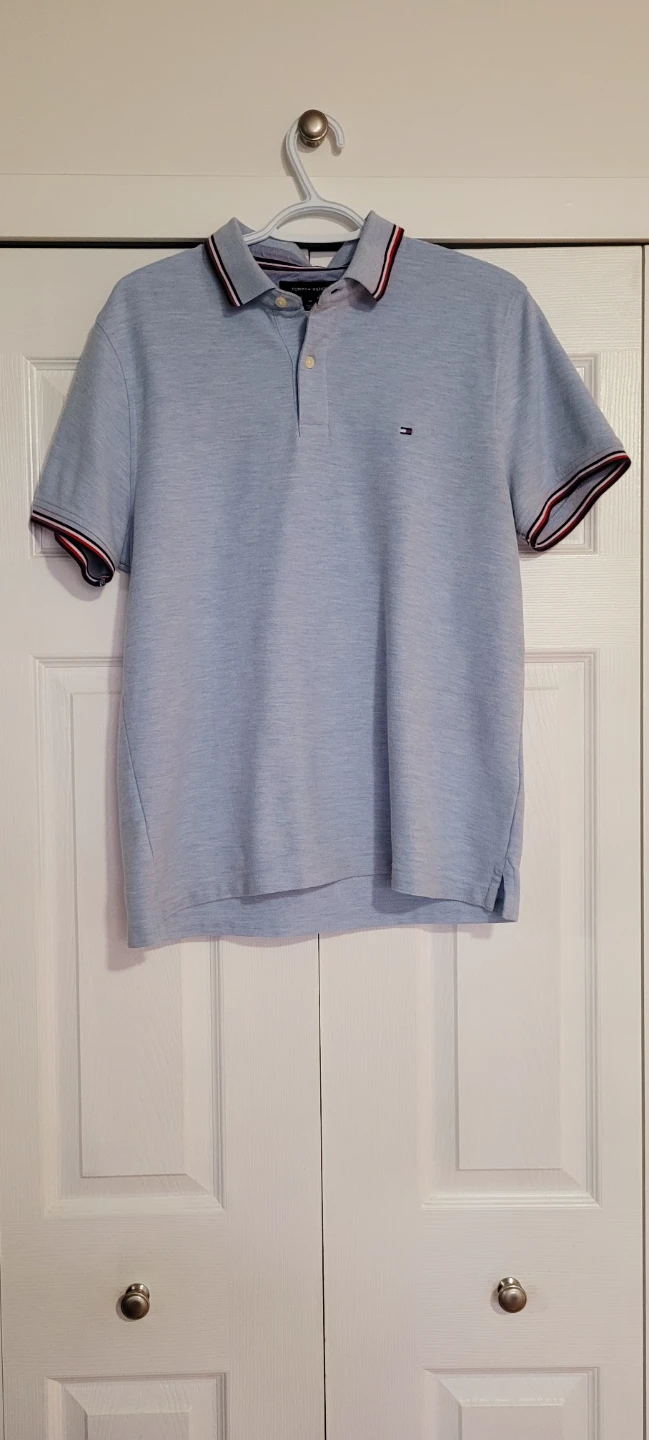Tommy Hilfiger Light Blue Polo Shirt