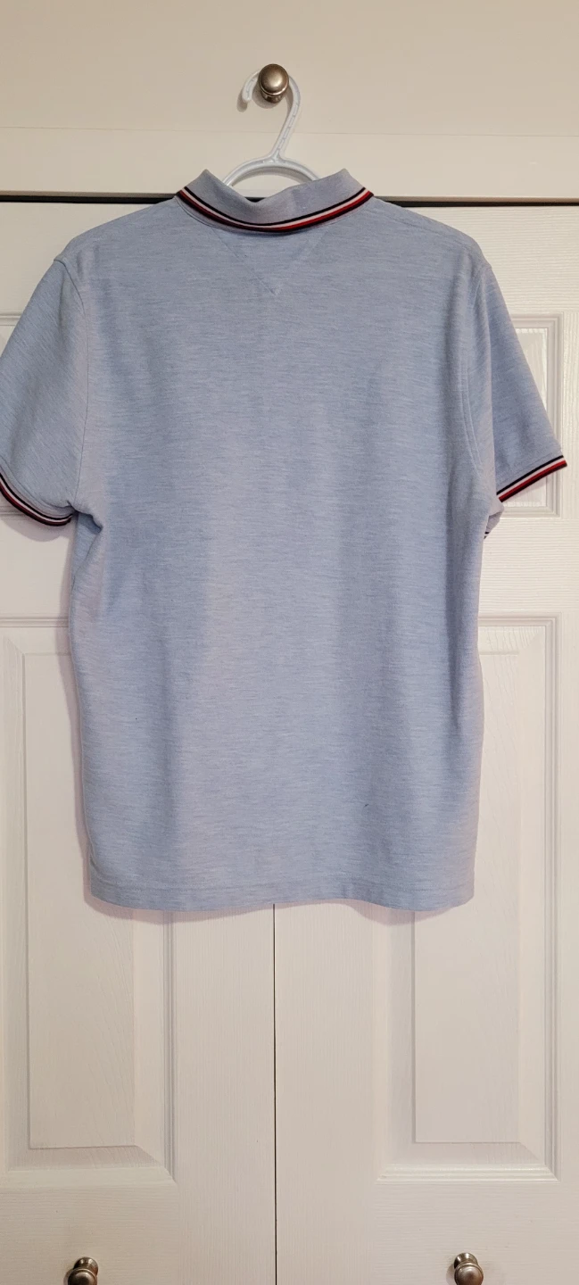 Tommy Hilfiger Light Blue Polo Shirt - photo 2