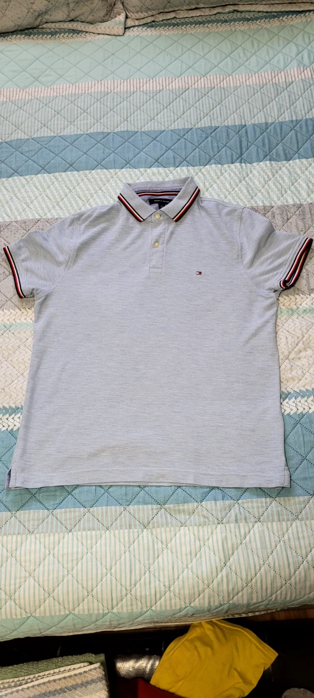 Tommy Hilfiger Light Blue Polo Shirt - photo 3