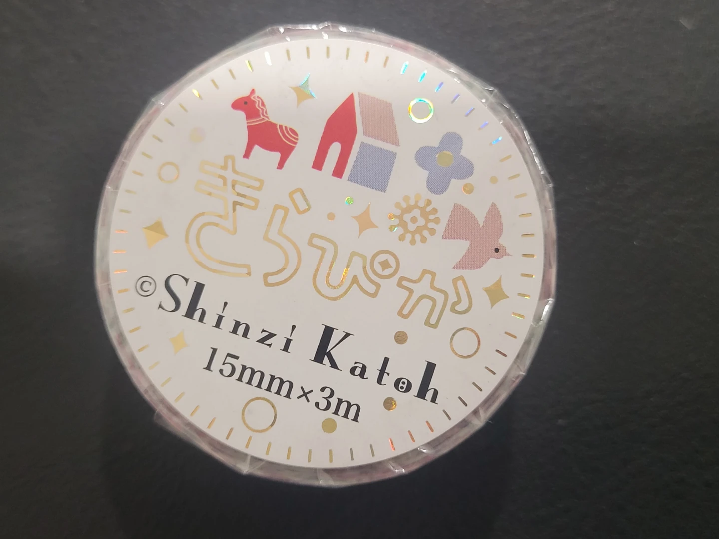 Shinzi Katoh Washi Tape 15mm x 3m - photo 3