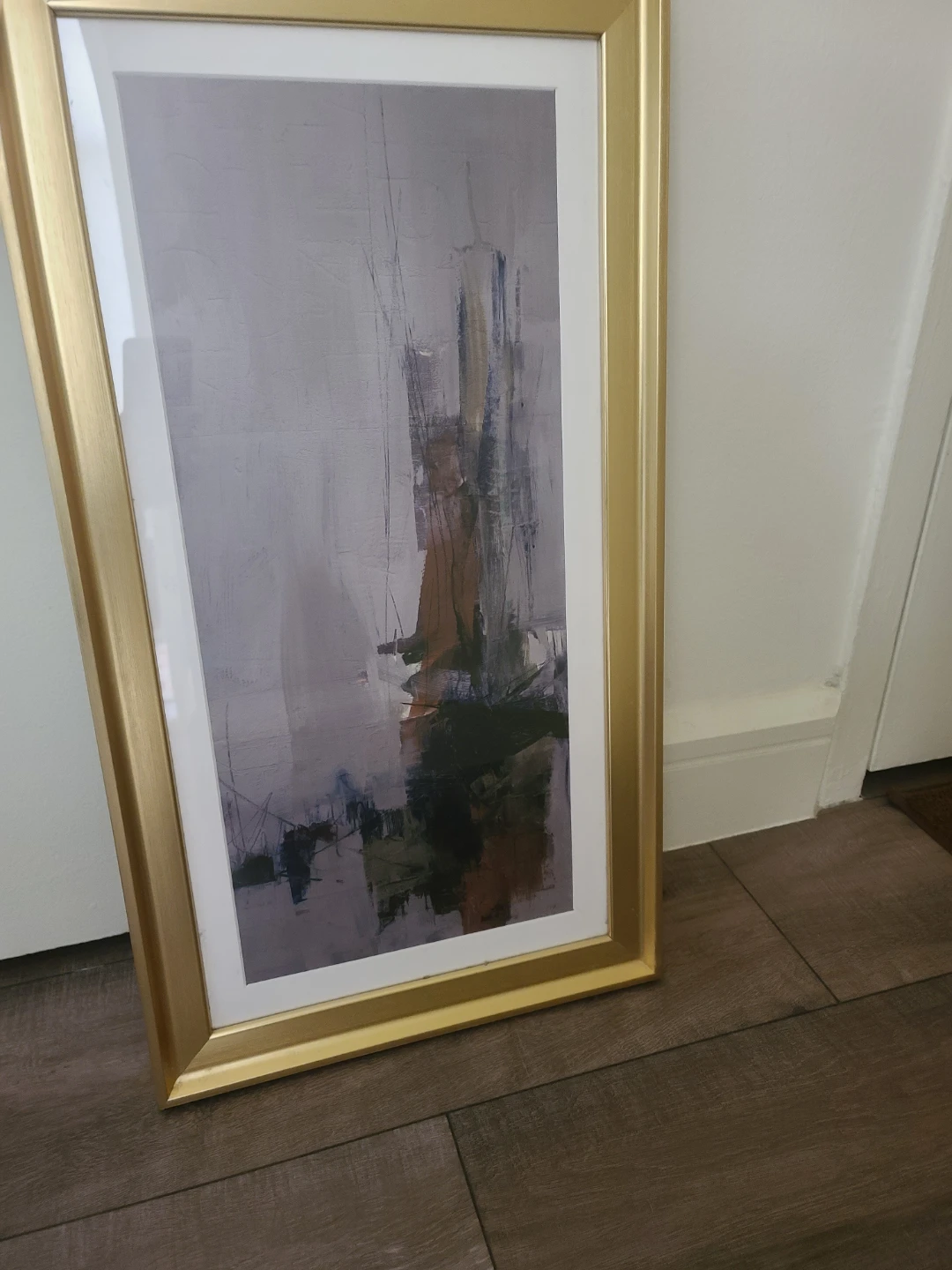 MUST SELL BY MAY 16 Framed Abstract Art Print