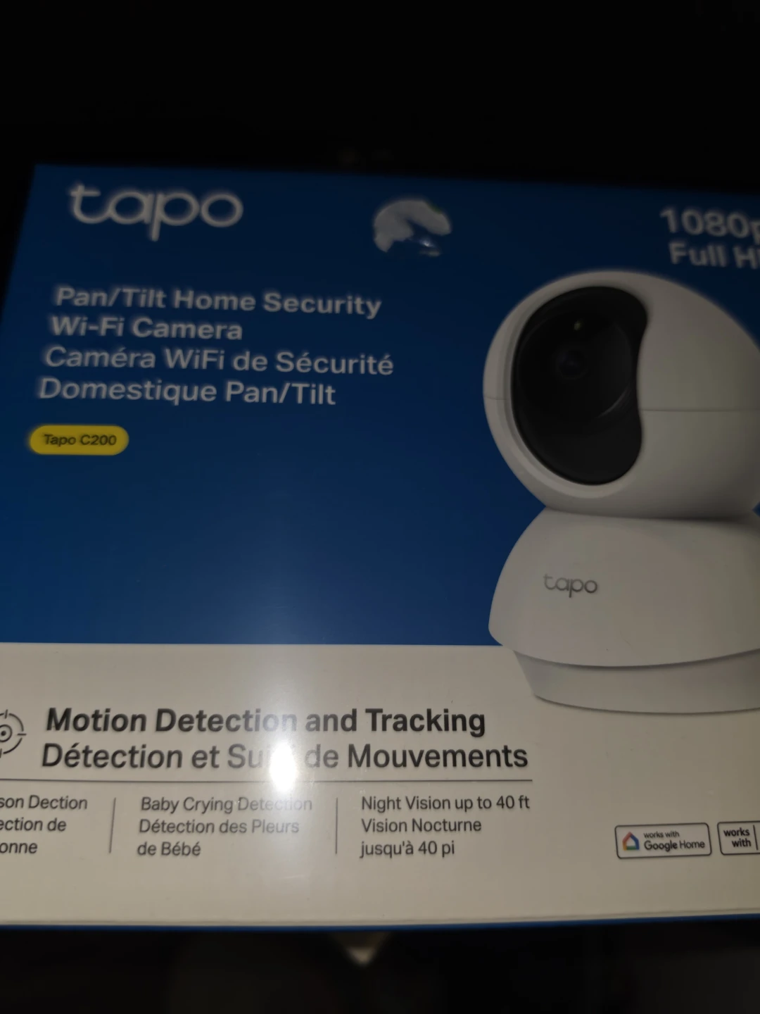 Tapo C200 Pan/Tilt Home Security Wi-Fi Camera