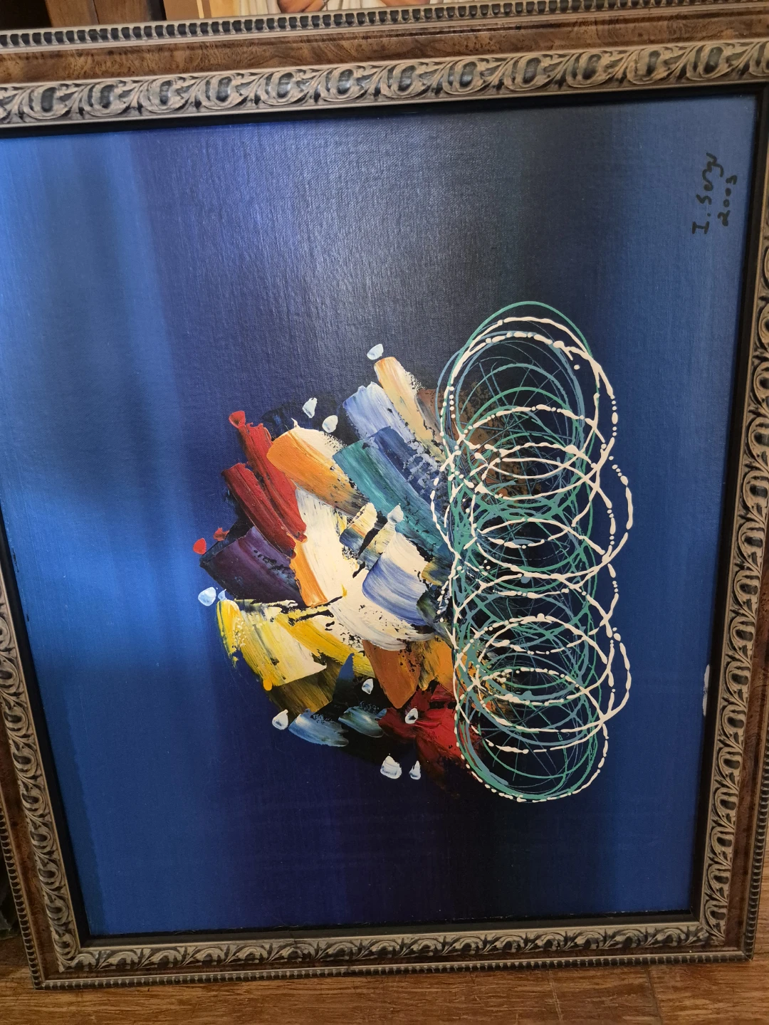 Abstract Painting by I. Sergu - 2003