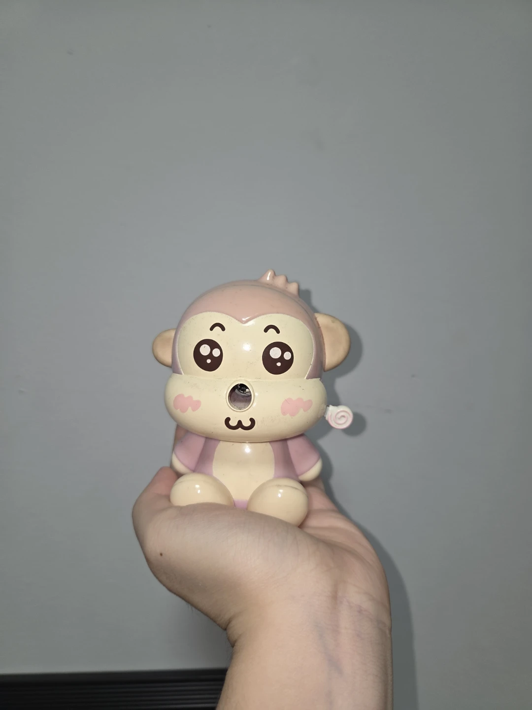 Pink monkey pencil sharpener - photo 2