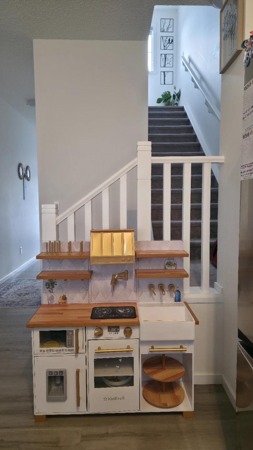 KidKraft Wooden Play Kitchen with Accessories - photo 3