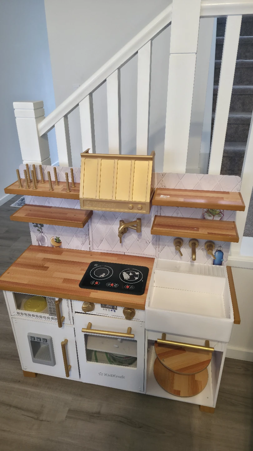 KidKraft Wooden Play Kitchen with Accessories - photo 4