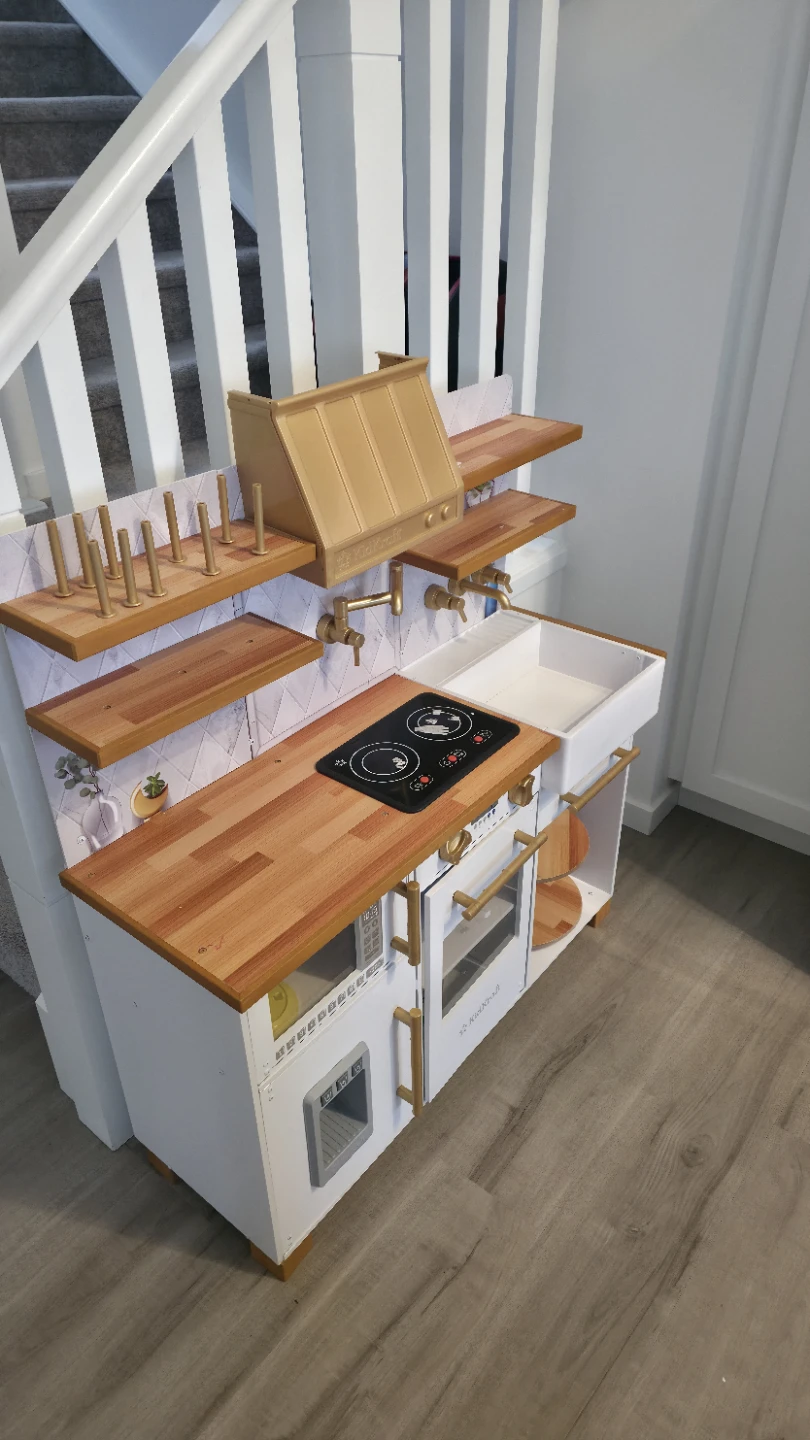 KidKraft Wooden Play Kitchen with Accessories - photo 5