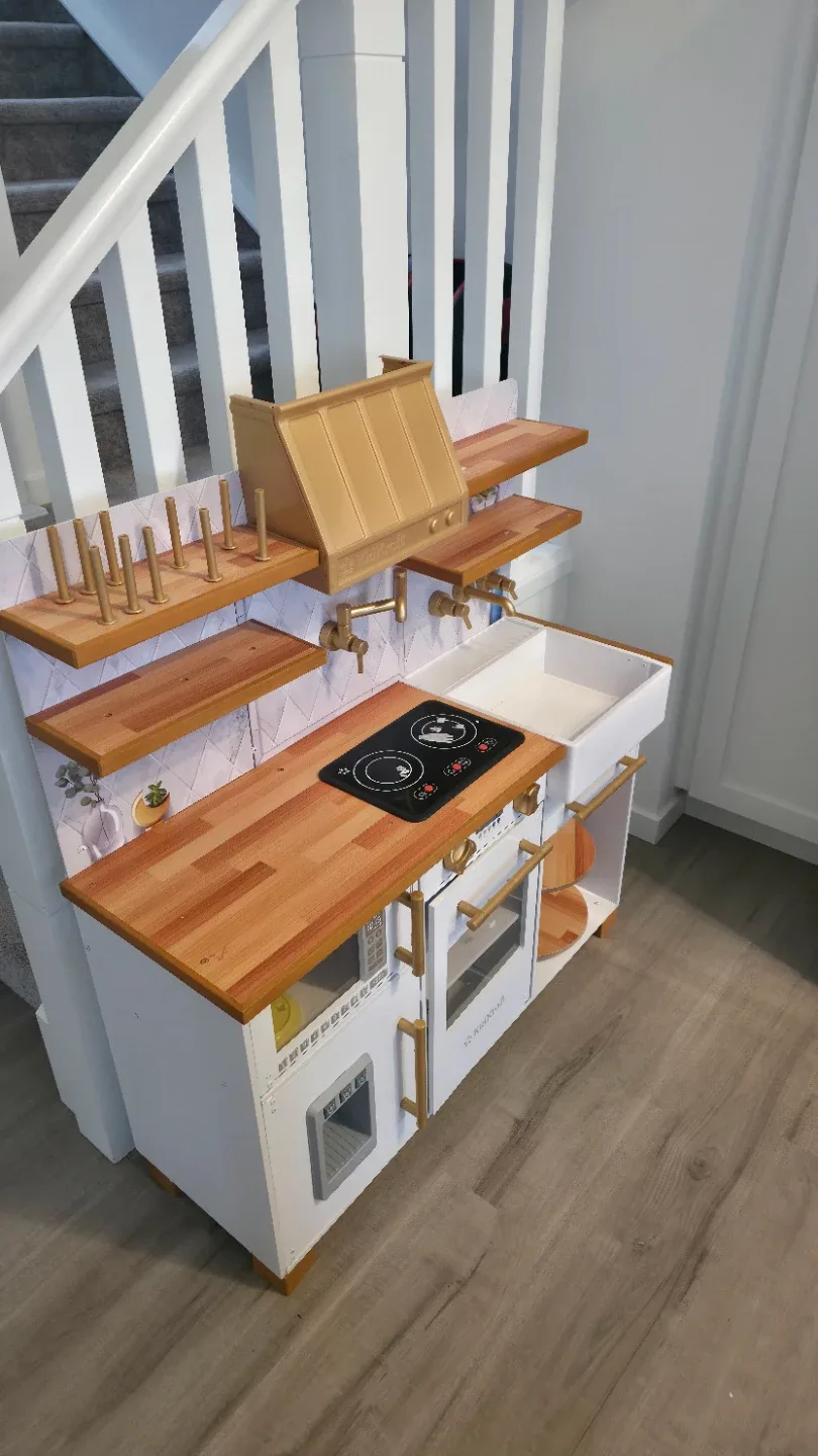 KidKraft Wooden Play Kitchen with Accessories - photo 5