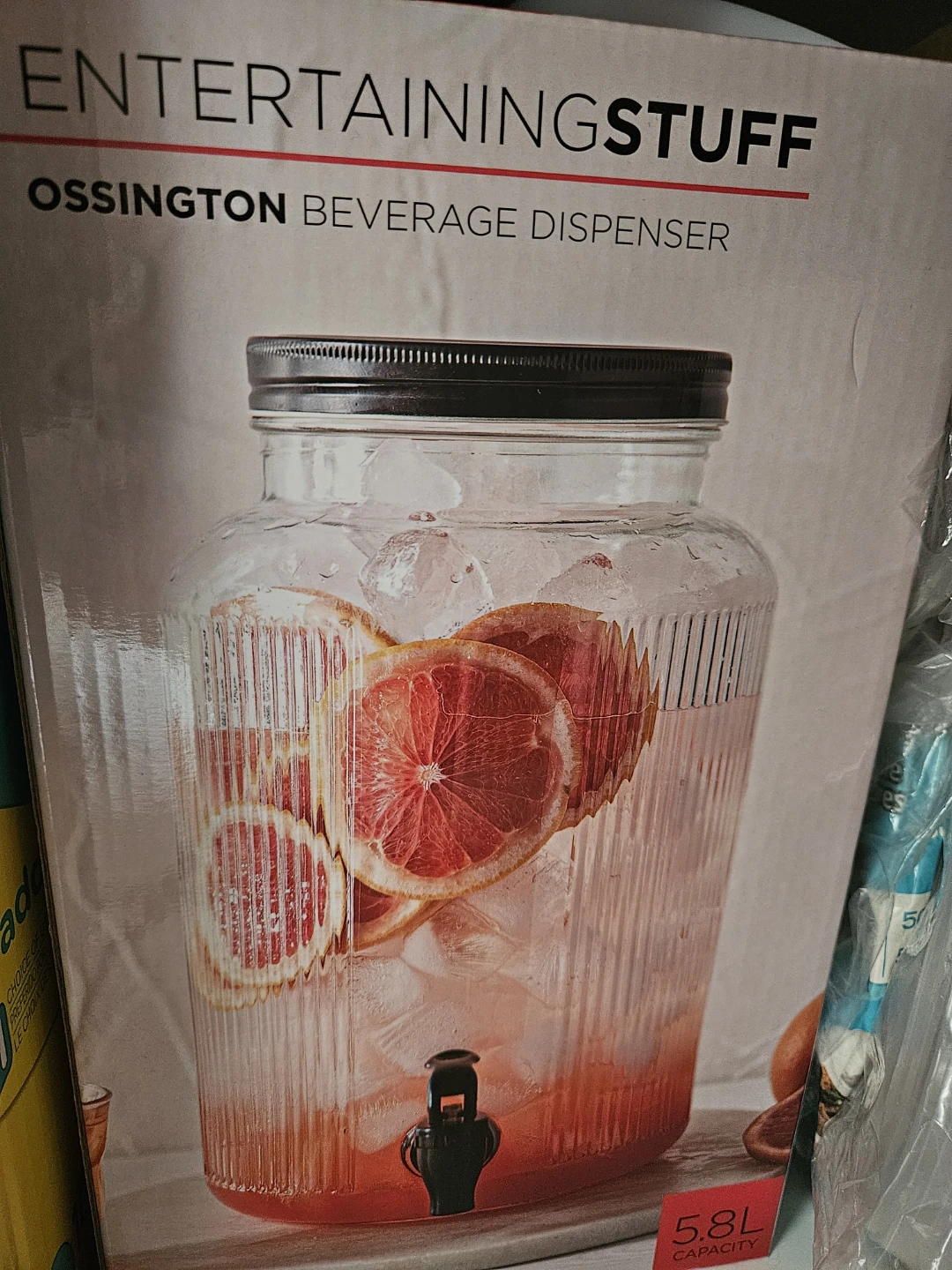 EntertainingStuff Ossington Beverage Dispenser