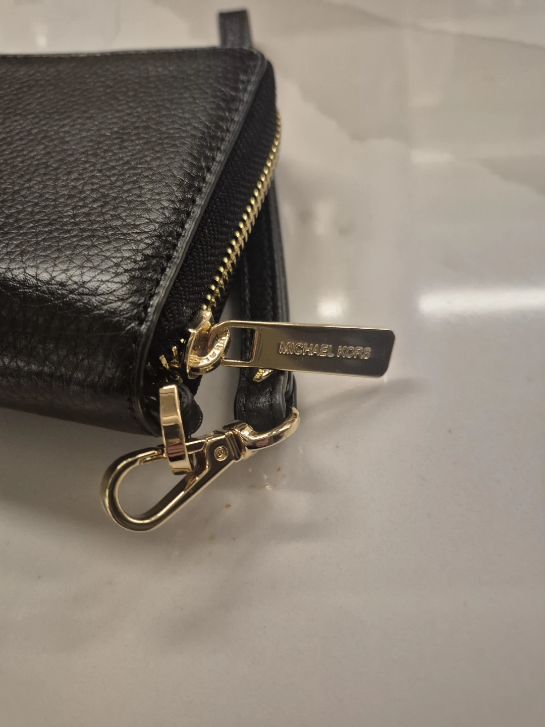 Michael Kors Black Leather Wristlet Clutch - photo 4