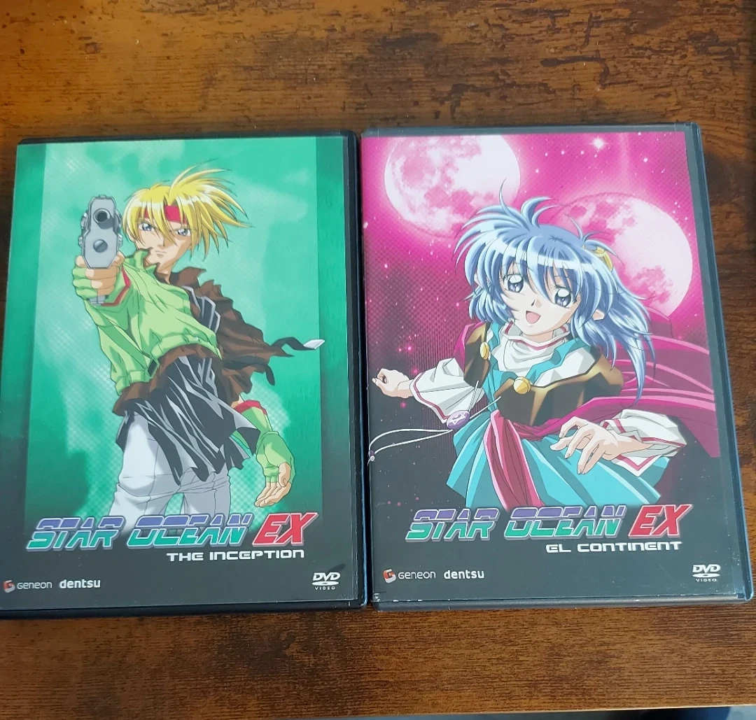 Star Ocean EX Vol. 1 & 2 DVD Set  $25 each