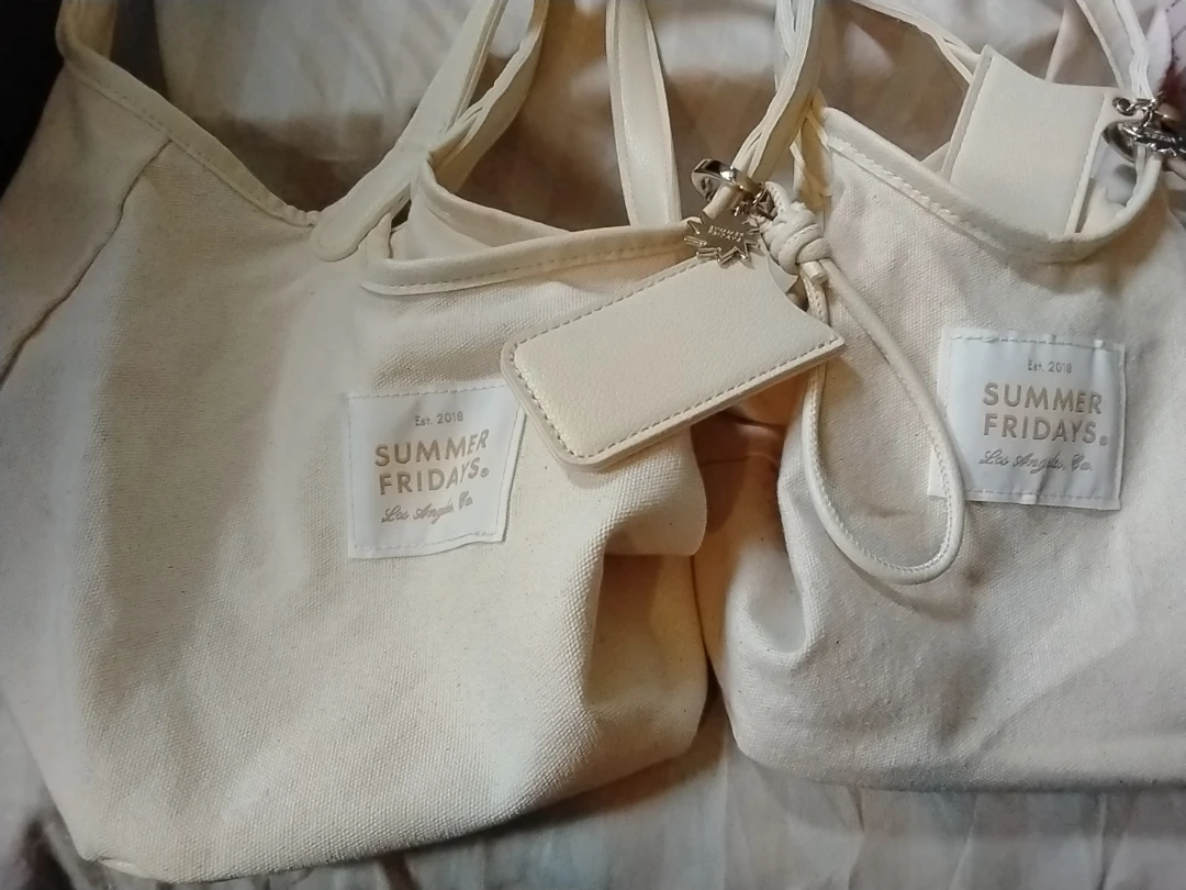 Summer Fridays Canvas Tote Bag Set - photo 2