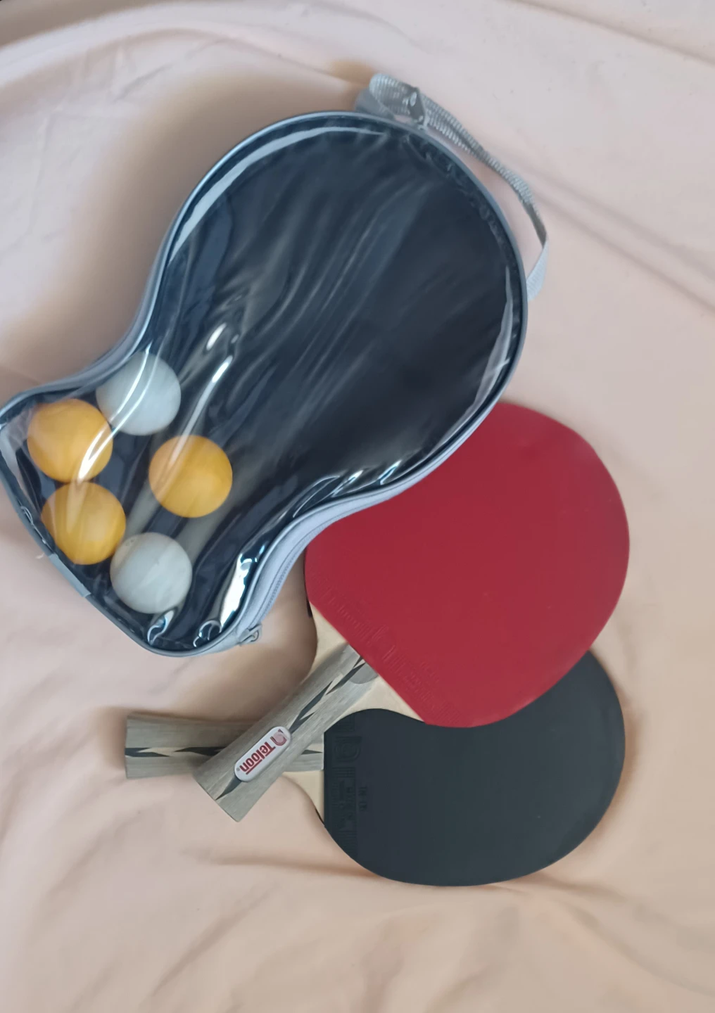 Table Tennis Set with Case Ping Pong