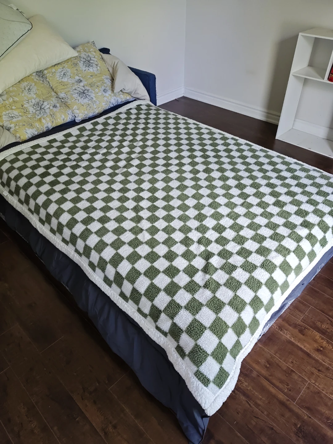 Checkerboard Fleece Blanket