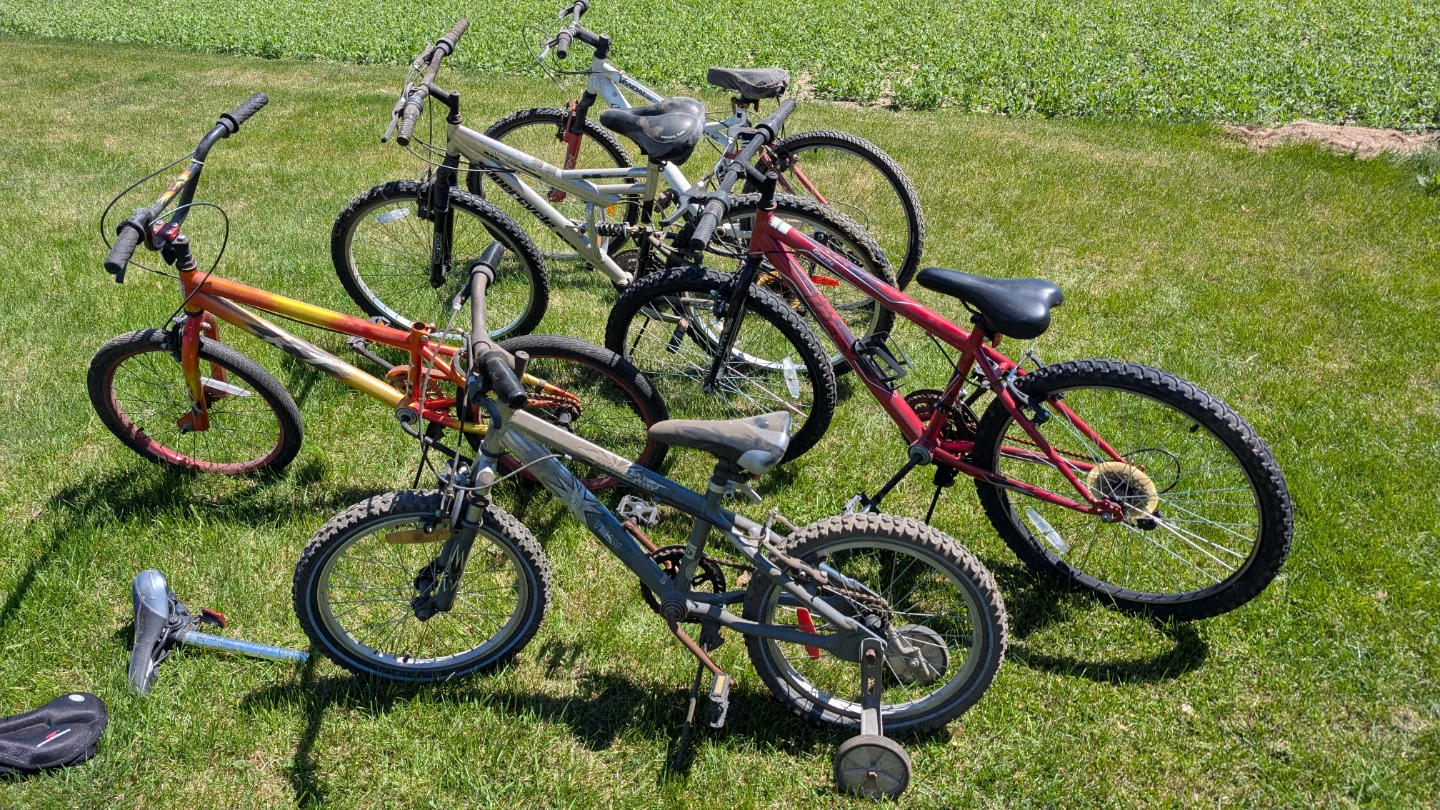 Kids BMX and Mountain Bikes Bundle