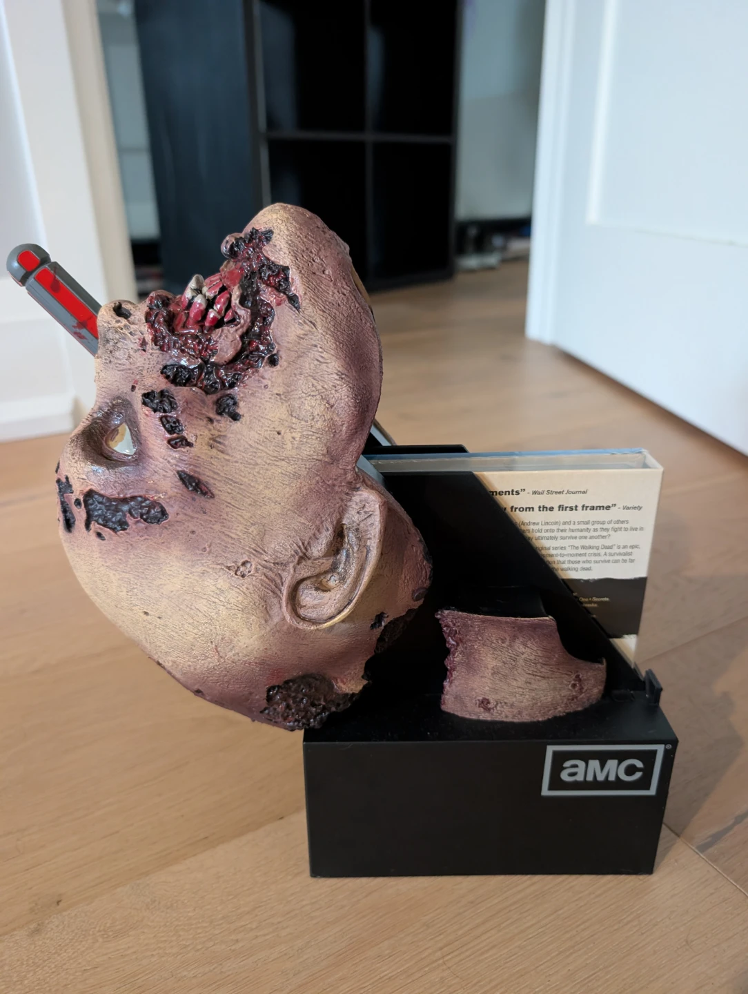 The Walking Dead Zombie Head - photo 2