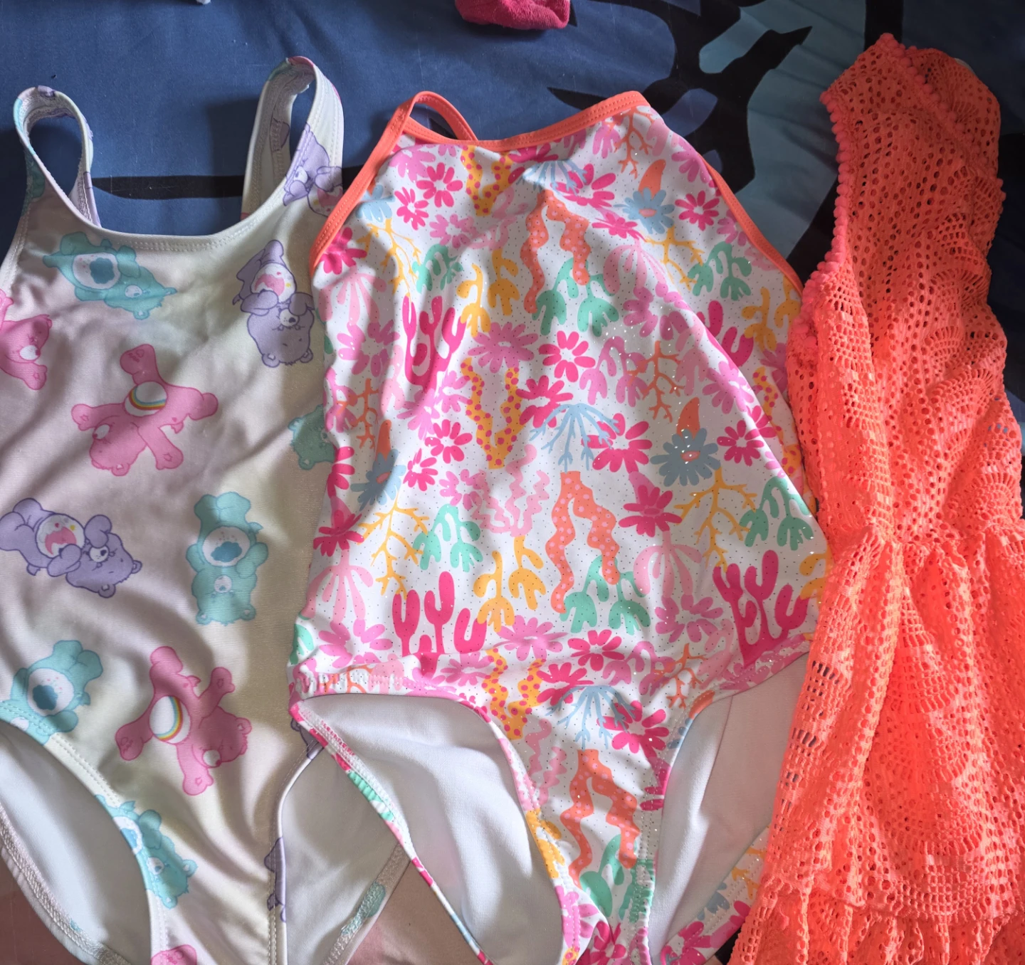 Kids Swimsuit & Cover-up Set youth size 6