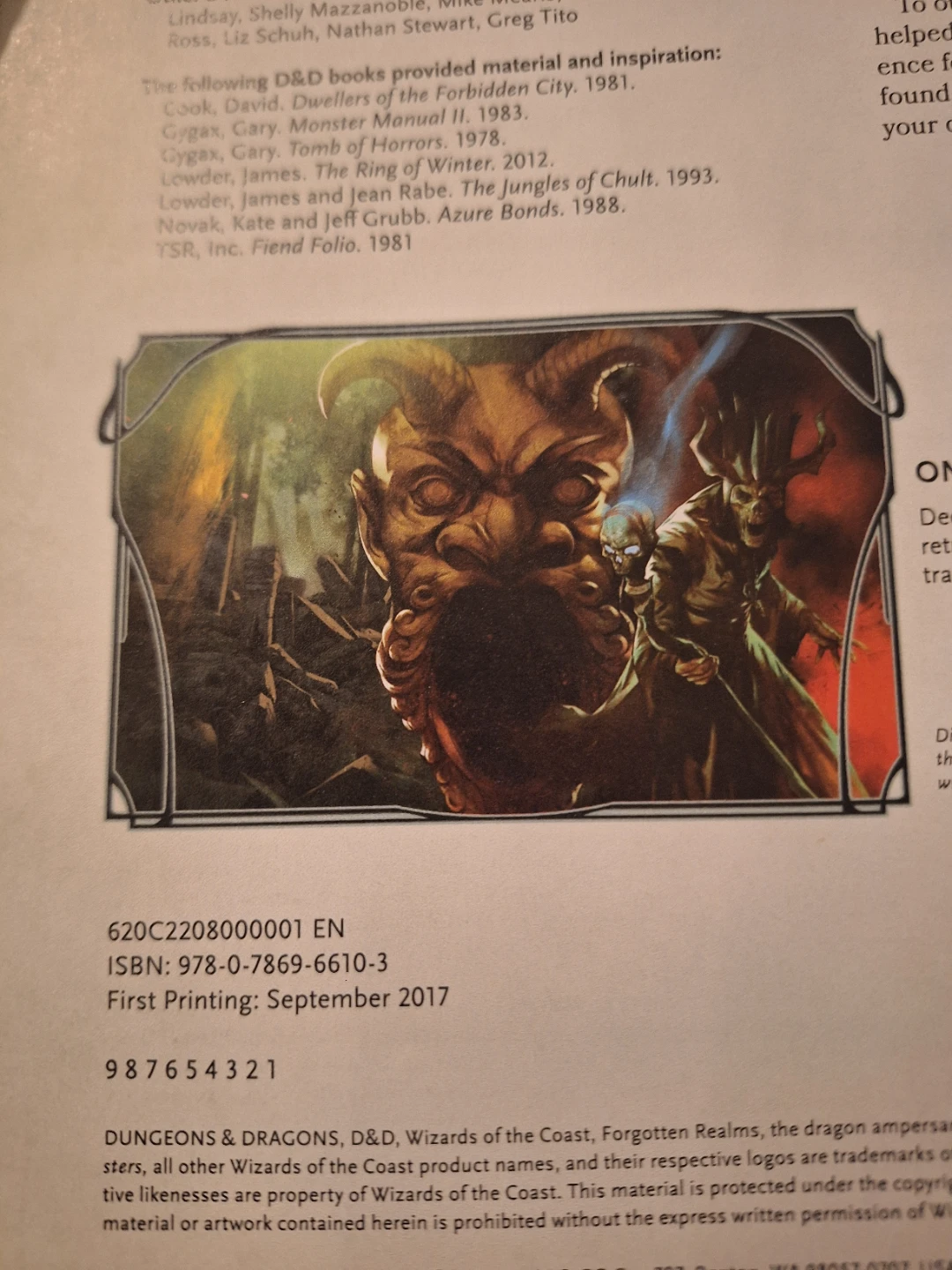 Dungeons & Dragons Tomb of Annihilation Adventure Book - photo 3
