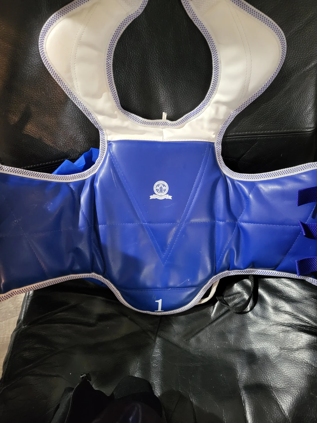 Drako Impact Armour Taekwondo Chest Protector - Red/Blue - photo 2