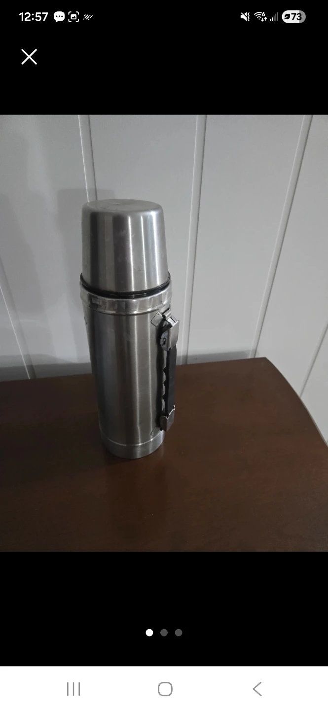 Vintage Stainless Steel Thermos # Freecycle!