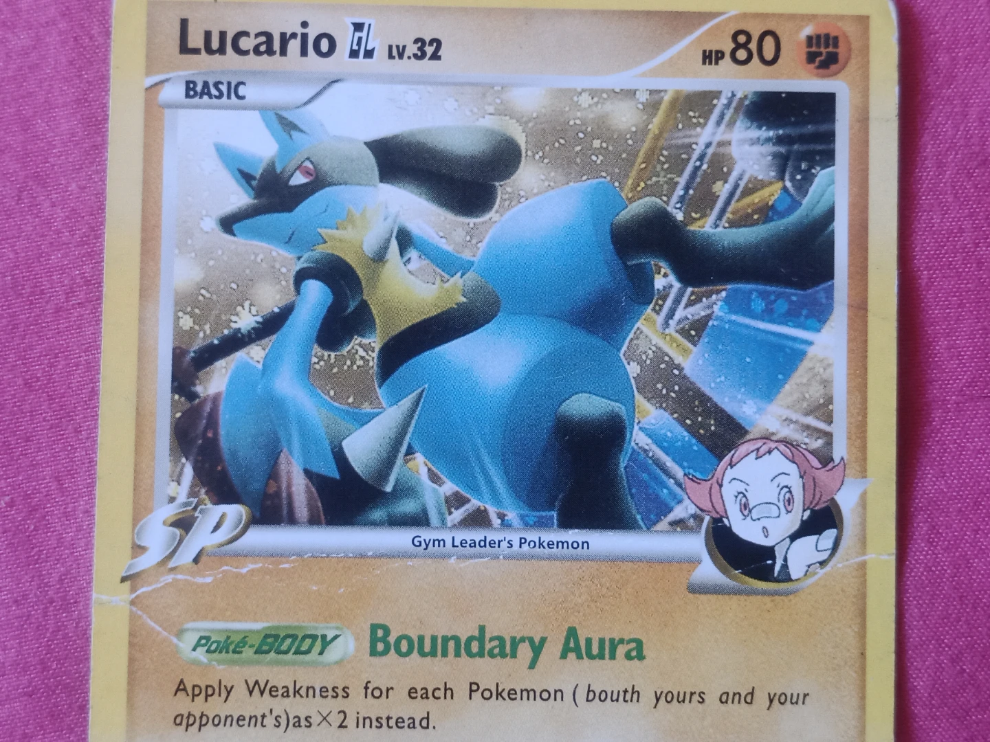 Pokemon Lucario LV.32 Trading Card