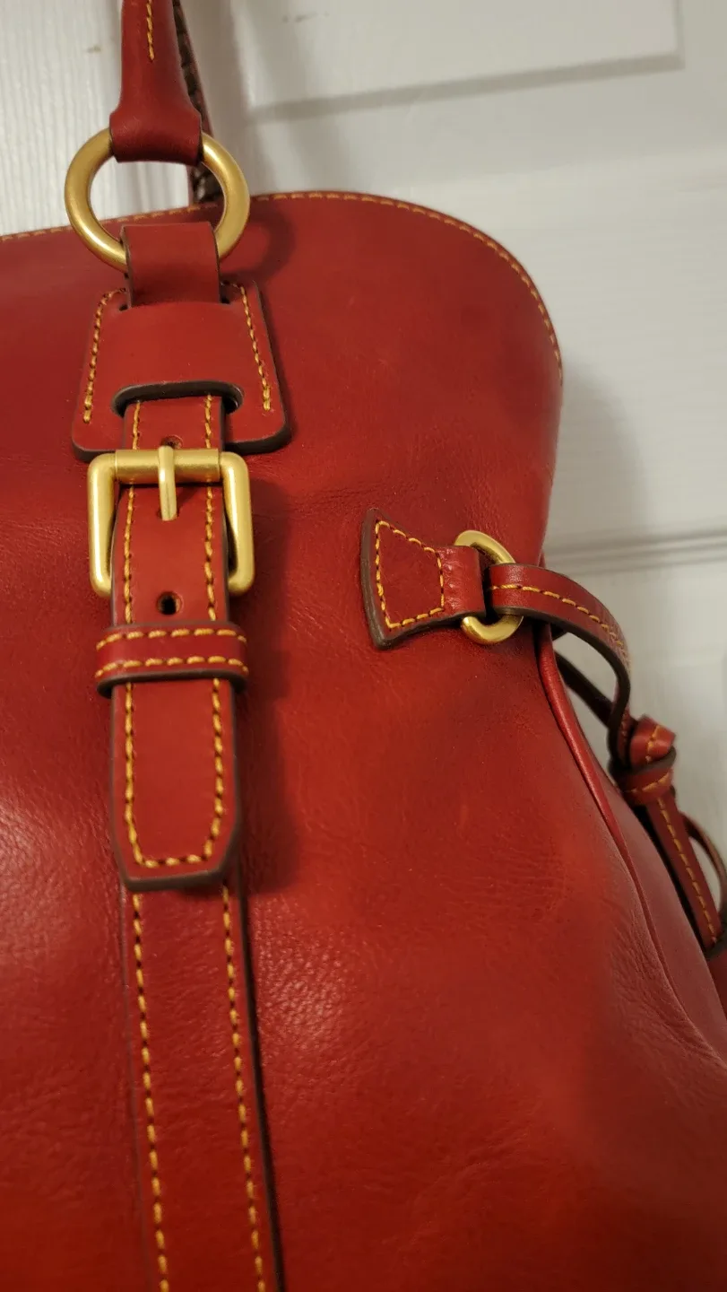Dooney & Bourke Florentine Domed Leather Satchel - photo 3