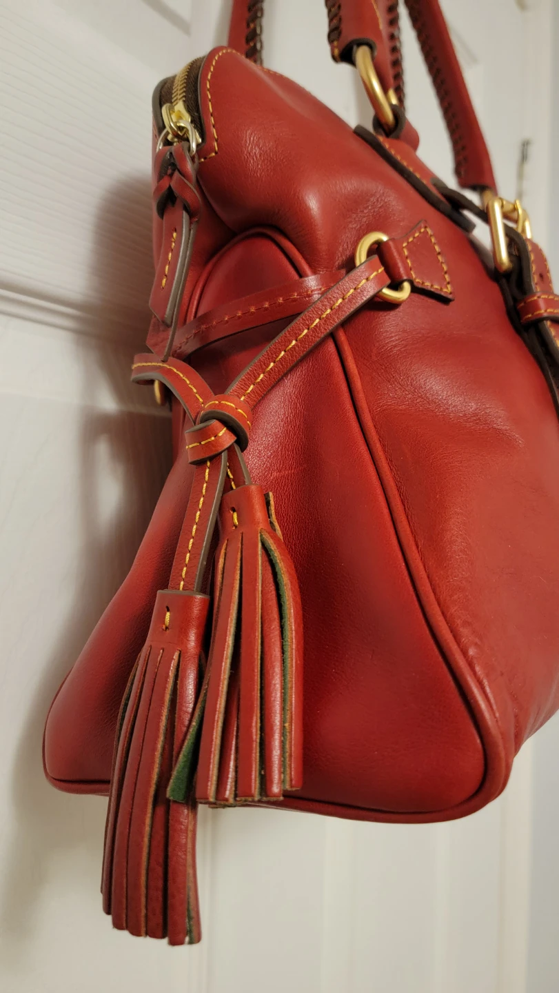 Dooney & Bourke Florentine Domed Leather Satchel - photo 5