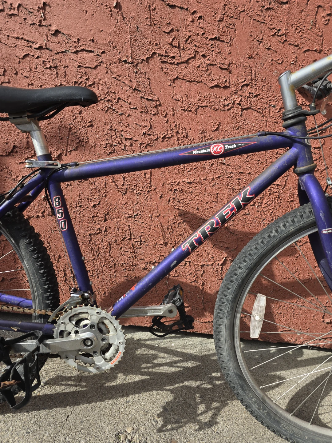 Trek 850 Mountain Track Vintage Steel MTB 19.5" Frame - 26" Whee - photo 4