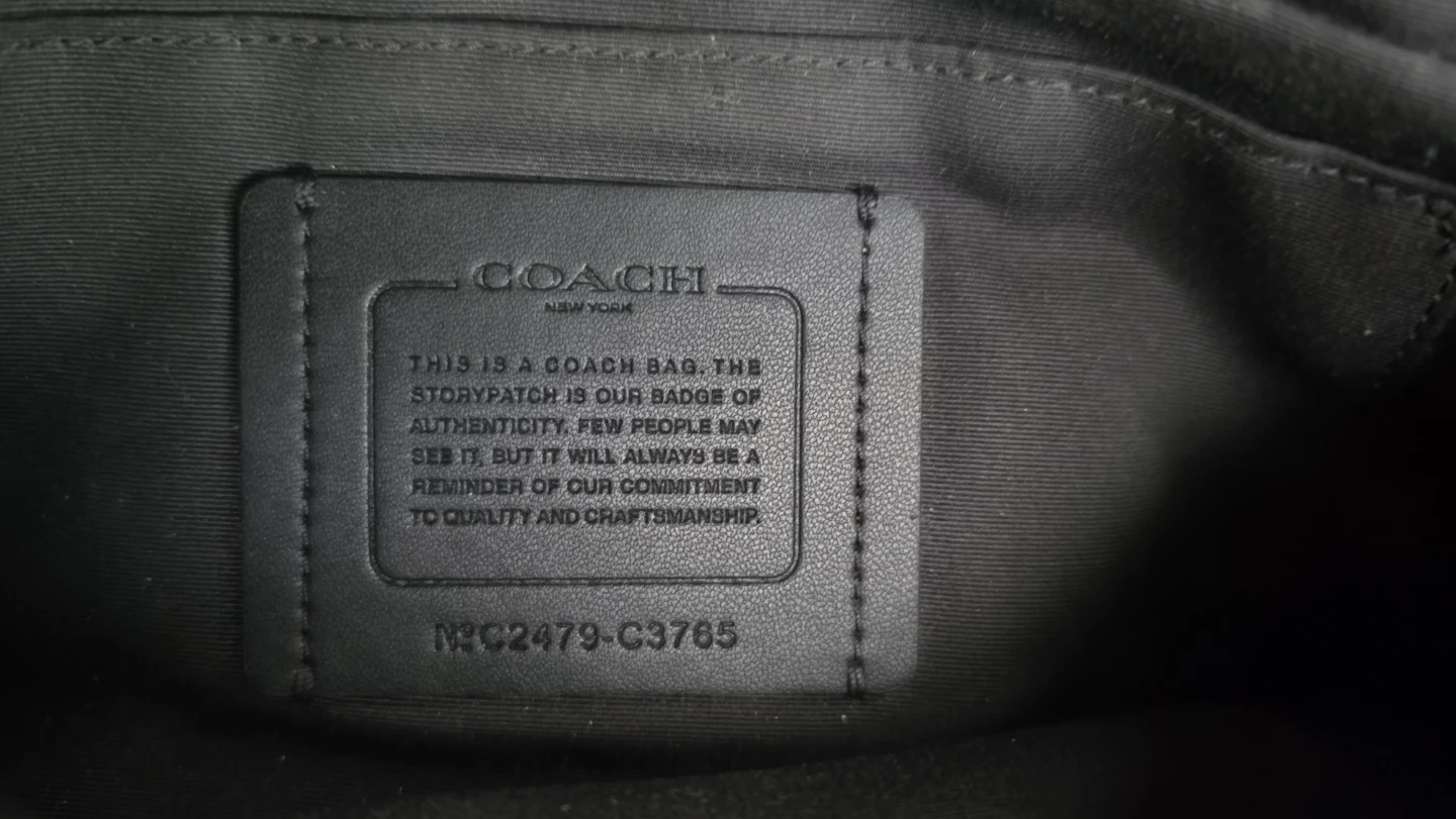Coach Black Signature Monogram Belt Bag - photo 3