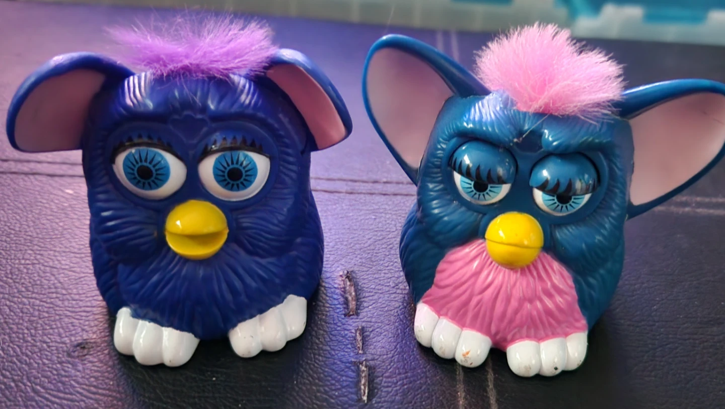 McDonald's 1998 Vintage Furby Happy Meal Toys