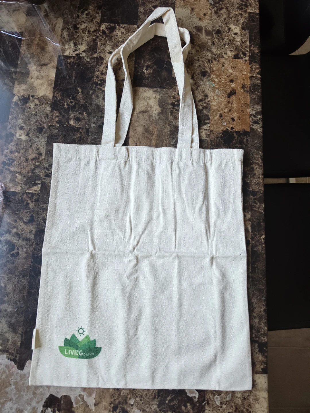 New Tote Bag Natural Canvas Tote Bag, Reusable Shopping Bag