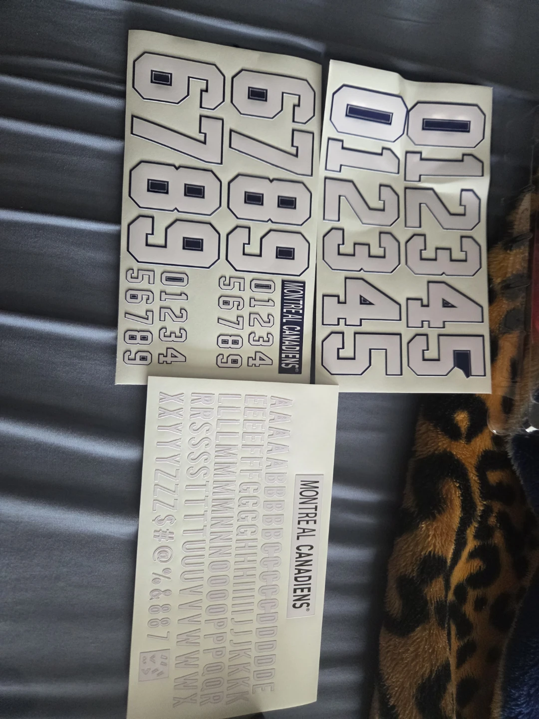 Montreal Canadiens MiJersey Personalization Kit - photo 3