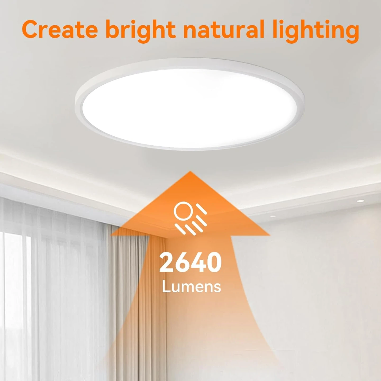 Super Slim LED Ceiling Light 6 Pack - photo 4