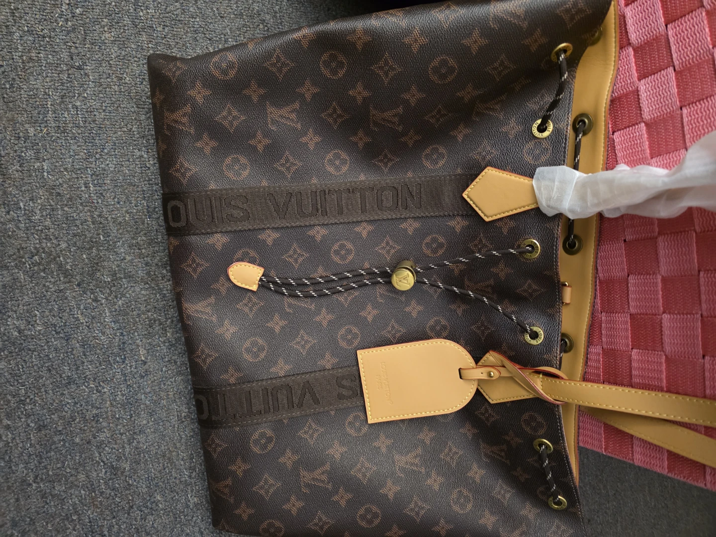 Louis Vuitton Monogram Tote Bag