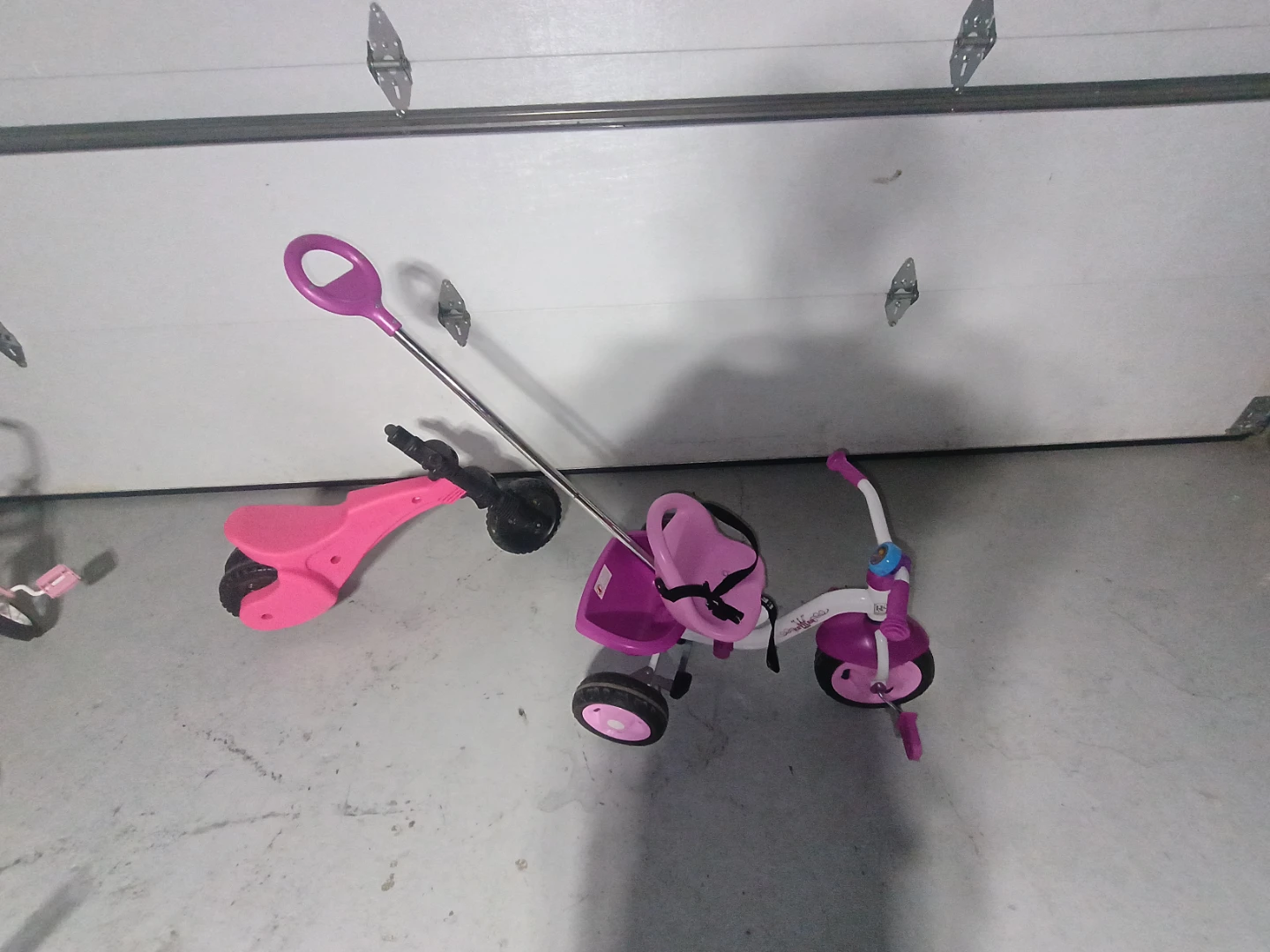 Pink & Purple Kids Tricycle and mini moto - photo 3