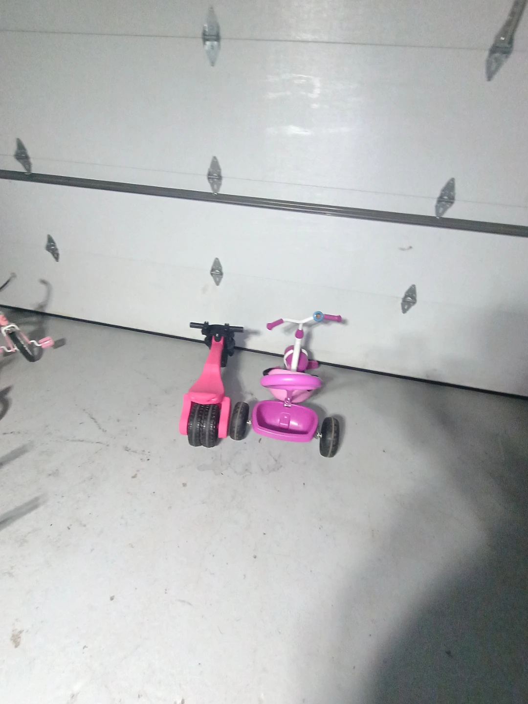 Pink & Purple Kids Tricycle and mini moto - photo 4