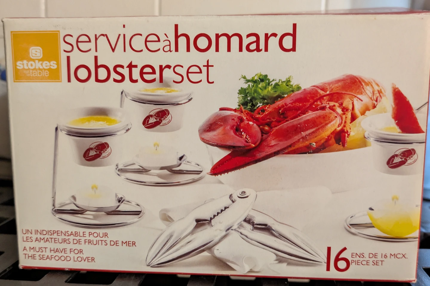 Stokes Lobster Service Set with Snail Dish