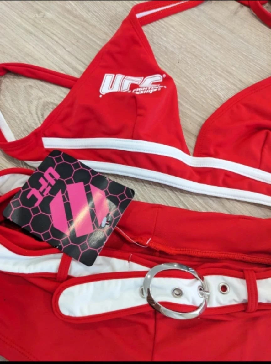 UFC Red Bikini Set Size S - photo 4