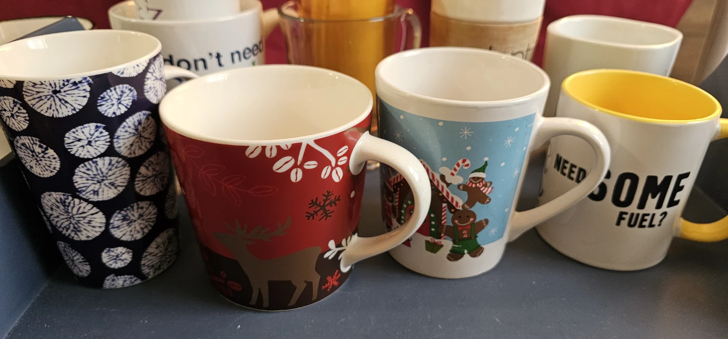 Collection of Assorted Mugs and Water Bottle - photo 5