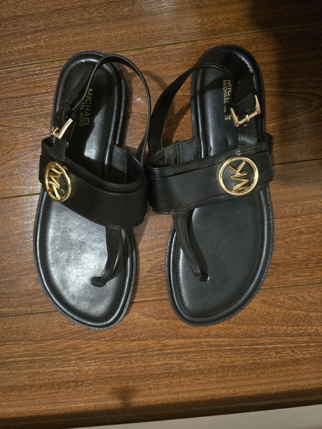 Michael Kors Black Sandals Size 9