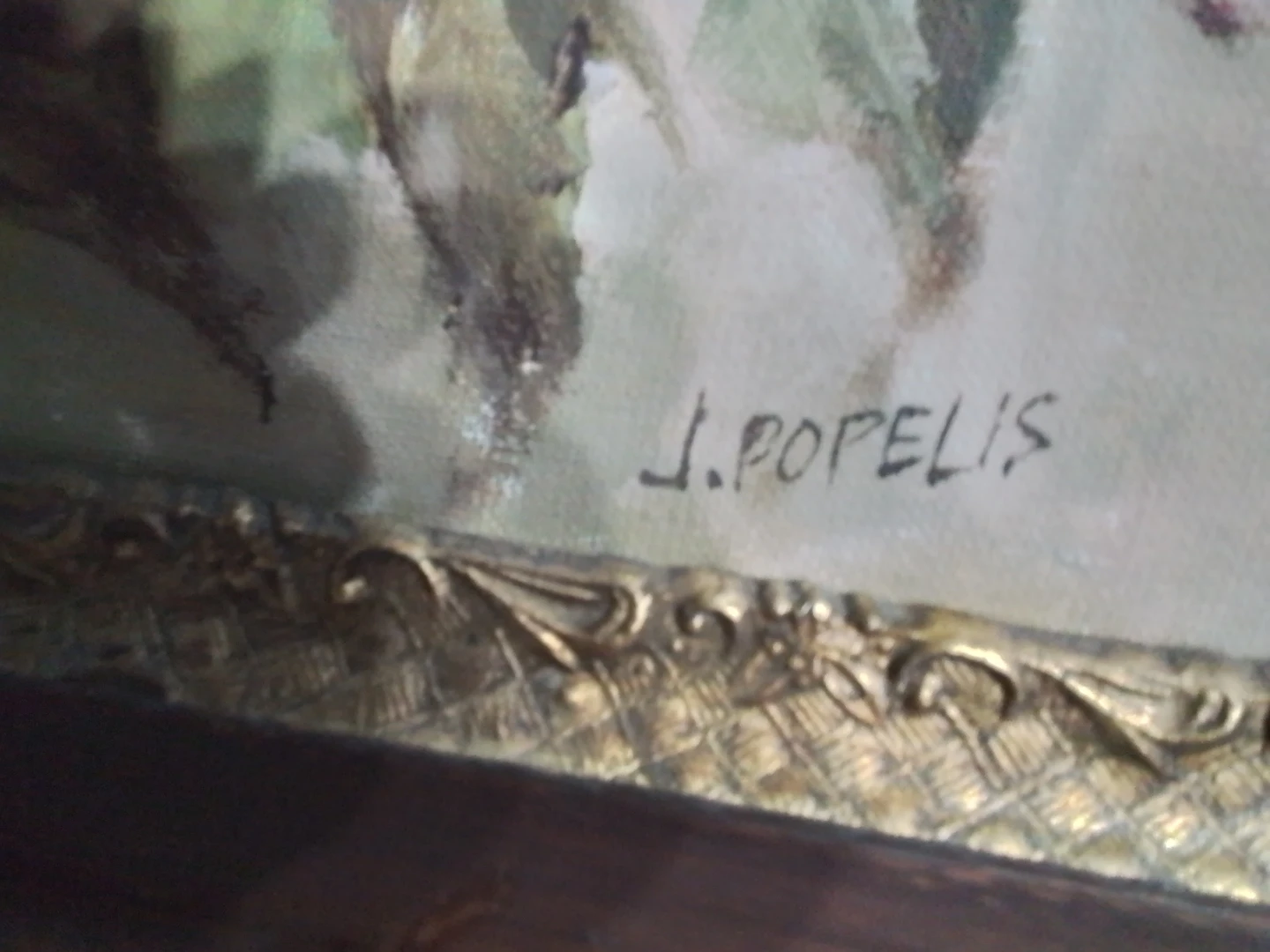 Jūlijs Popelis (1914-1984) Floral Still Life Oil Painting - photo 3