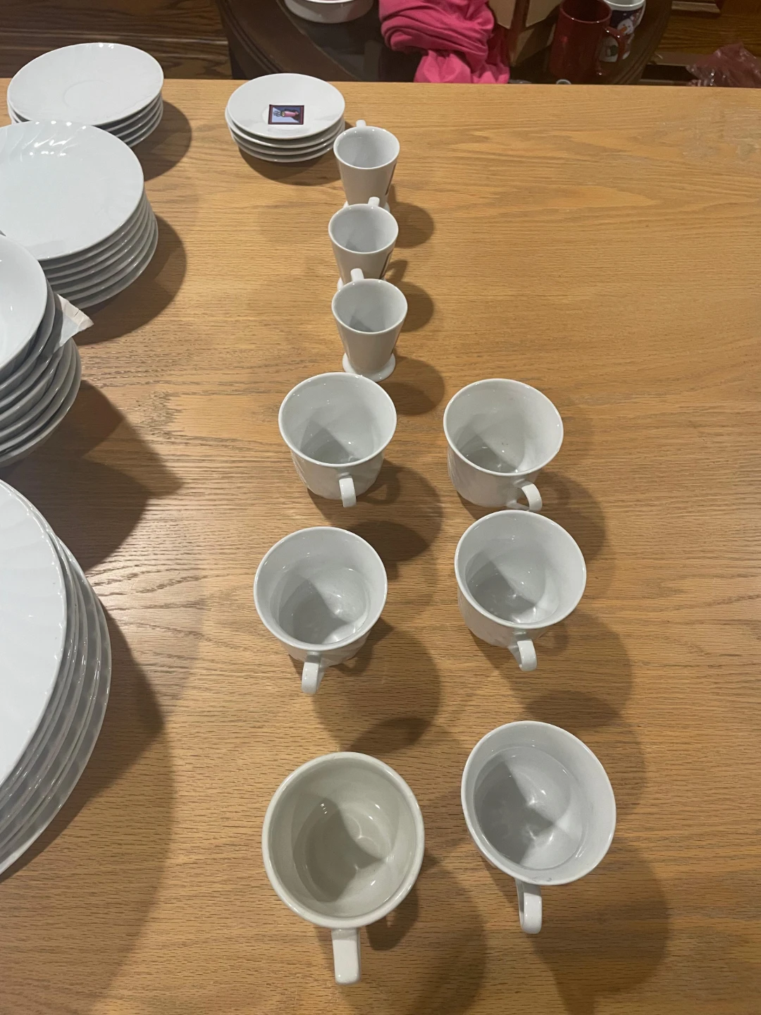 Matching White Ceramic Dinnerware Set - photo 4